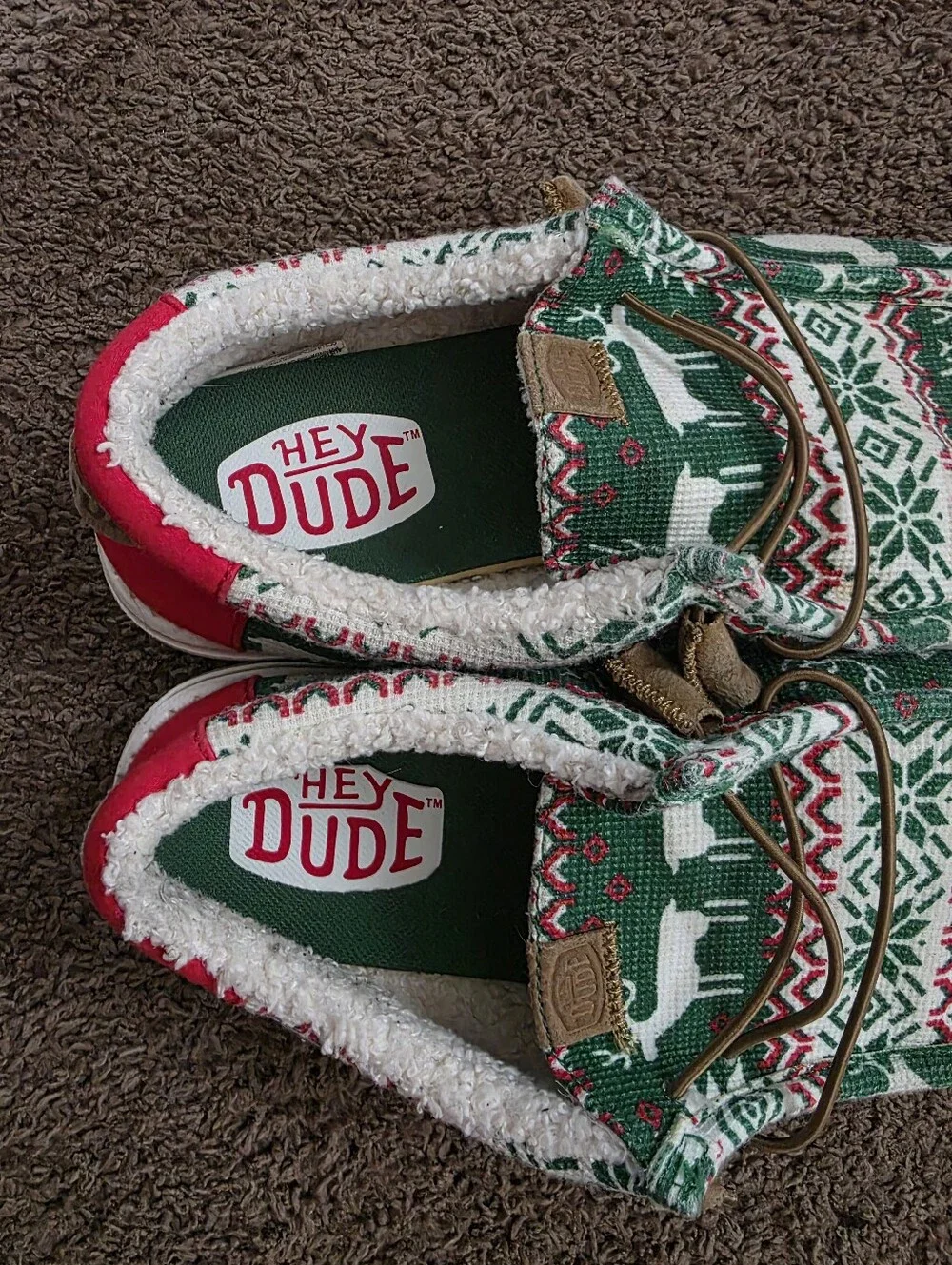 Mens Christmas Hey Dudes